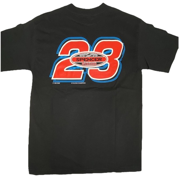 Vtg 1999 Nascar Racing Jimmy Spencer T-Shirt Winston #23 Mr. Excitement - Picture 2 of 7